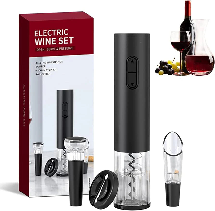 Set Descorchador para vinos 4 en 1