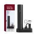Set descorchador para vinos + Base ( 5 en 1 )