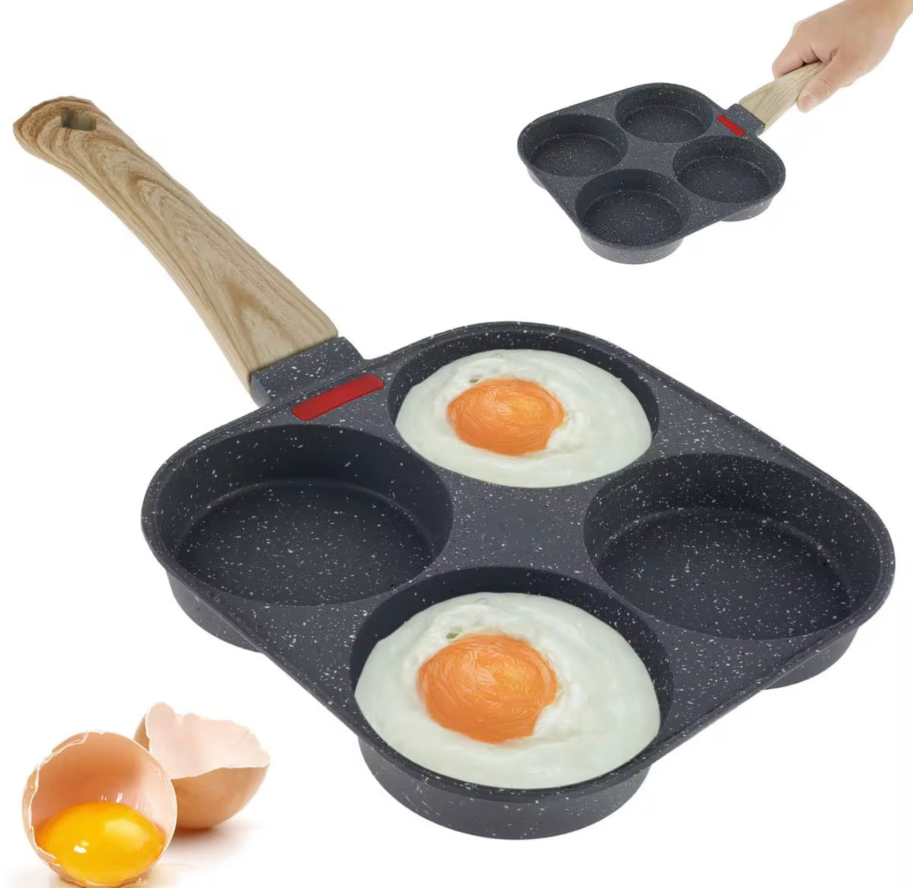 Sartén de 4 puestos