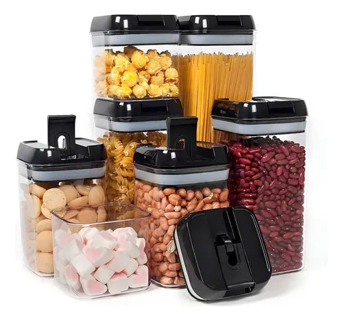 Set de 7 Envases Herméticos