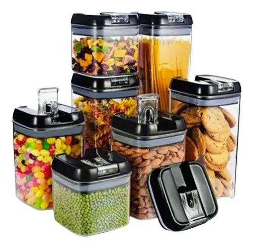 Set de 7 Envases Herméticos