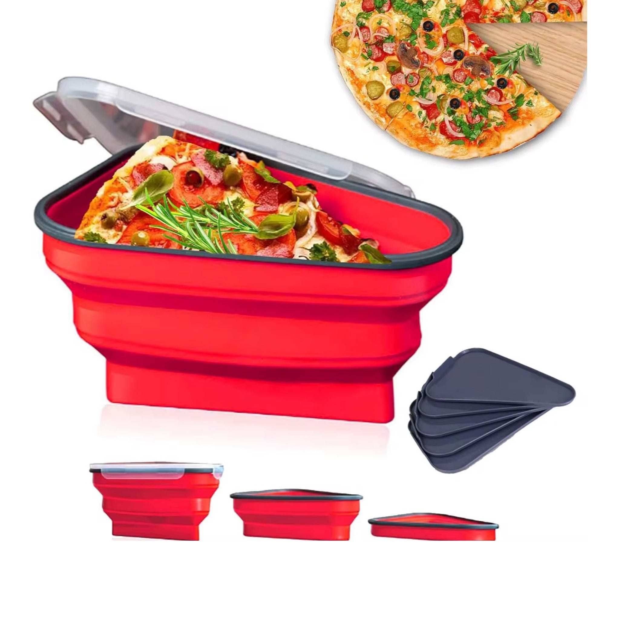 Contenedor Plegable para Pizza